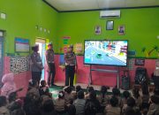 Gelar Program Polantas Mengajar, Polisi Beri Edukasi Tertib Lalu Lintas untuk Anak TK di Jepara
