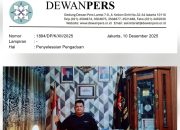 KabarSBI.com Terima Surat Penyelesaian Pengaduan dari Dewan Pers, Redaksi Resmi Sampaikan Jawaban Lengkap