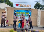 Satlantas Polres Jepara Kenalkan Tertib Berlalu Lintas kepada Anak TK dan PAUD Lewat Program Edukasi Aladin