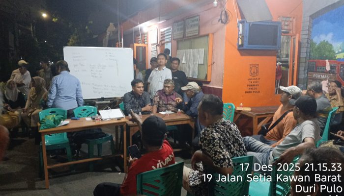 Warga Duri Pulo Pertanyakan Nilai Ganti Rugi Tol yang Dinilai Belum Sesuai Harga Pasar