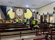 Jelang Misa Natal, Polres Boyolali Terjunkan Tim Sterilisasi Gereja Libatkan K9, Pastikan Situasi Aman dan Kondusif