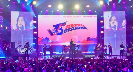 Puncak Perayaan 35 Tahun JNE dengan “Bergerak Bersama” di GBK Basket Hall