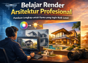 Belajar Render Arsitektur Profesional : Panduan Lengkap untuk Kamu yang Ingin Naik Level