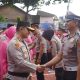 68 Personel Naik Pangkat, Kapolres Wonogiri Tegaskan Kenaikan Pangkat Adalah Amanah dan Tanggung Jawab