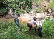 Menjaga Kelestarian Alam, TNI Polri Dan Relawan Tanam Ribuan Bibit Pohon Di Obyek Wiisata Alam Kahyangan