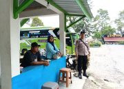 Polsek Ngargoyoso Pantau Kunjungan Wisata, Situasi Tetap Aman dan Kondusif