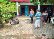 Polisi Sigap Tangani Kecelakaan Dump Truck vs Motor di Simpang Empat Purwantoro