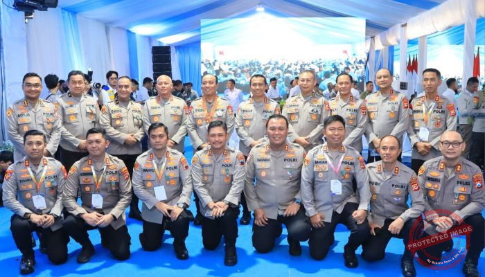 Kapolres Wonogiri Terima Satyalancana Wira Karya, Komitmen Polri Kawal Ketahanan Pangan di Daerah