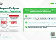 Waspada Penipuan Lowongan Kerja, Pegadaian Kanwil X Jawa Barat Imbau Masyarakat Jabar Lebih Selektif