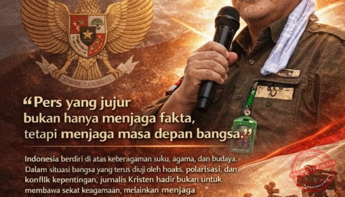 Jurnalis Kristen: Benteng Terakhir Suara Kaum Lemah di Tengah Industrialisasi Media Ketika Pers Dikuasai Pasar, Nurani Harus Tetap Berdaulat