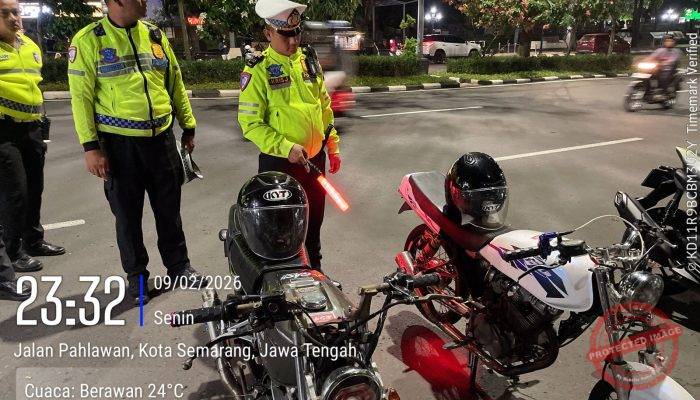 Polda Jateng Sebut Knalpot Brong Jadi Penyebab Keributan di Jalan Pahlawan Pada Akhir Pekan Kemarin