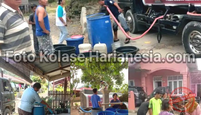 Rapidin Simbolon Aksi DPD PDIP Bantu Air Bersih Bentuk Kehadiran Nyata PDIP Ditengah Masyarakat, Karena Kami Lahir Dari Rahim Rakyat