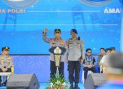 Pimpin Apel Ojol-Buruh di Sumsel, Kapolri Tekankan Jaga Persatuan hingga Stabilitas Nasional