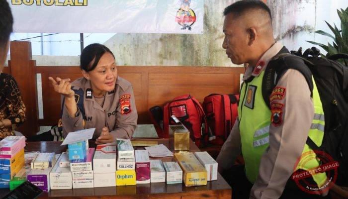 Pastikan Personel Prima, Sidokkes Polres Boyolali Cek Kesehatan Anggota Jelang Pengamanan Ops Ketupat Candi 2026
