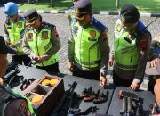 Jelang Ops Ketupat Candi 2026, Polres Boyolali Cek Kesiapan Senjata Api dan Amunisi