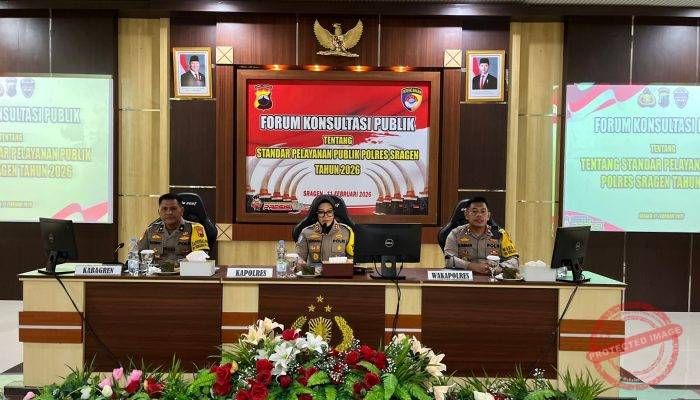 Polres Sragen Gelar Forum Konsultasi Publik, Kapolres Dorong Pelayanan Polisi Lebih Cepat, Transparan dan Humanis