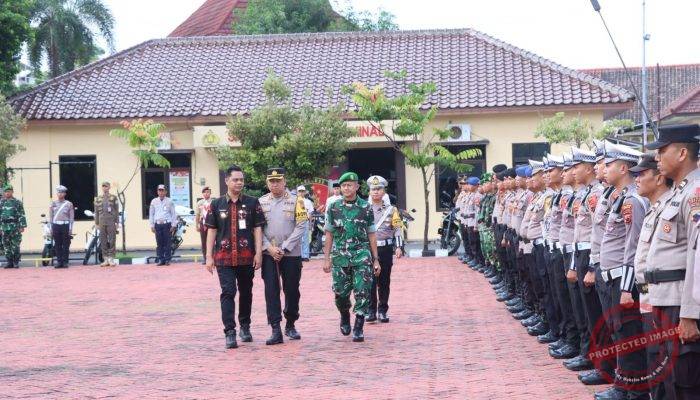 Polres Jepara Gelar Apel Pasukan Operasi Ketupat Candi 2026, Siap Amankan Lebaran Idulfitri