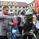 Kapolrestabes Semarang Lepas Pemudik Program Valet Ride, Mudik 2026 Lebih Aman dan Nyaman