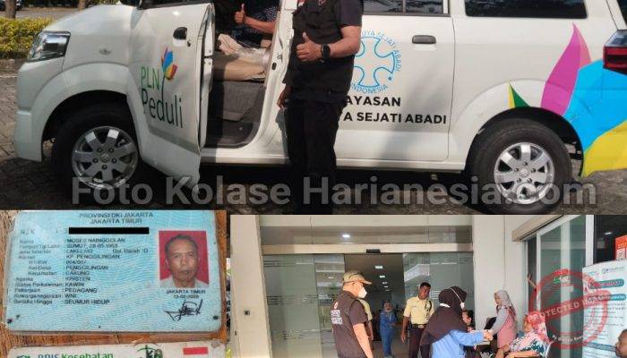 Pria Paruh Baya Jatuh Pingsan, Pecah Pembuluh Darah Dievakuasi ke Rumah Sakit PON Cawang Jakarta