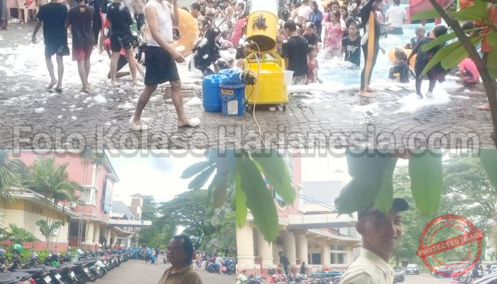 Sweaming Pool Puri Beta Satu, Jadi Magnet Saat Lebaran