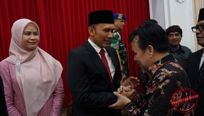 Hadiri Pelantikan, Ketua DPRD Kota Bogor Titip Pesan untuk Direksi Baru Tirta Pakuan