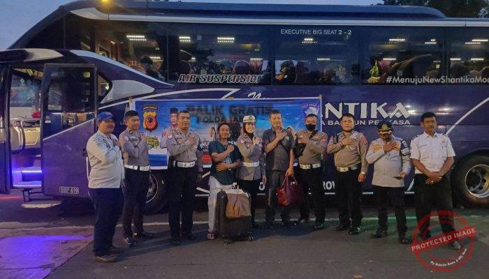 Ditlantas Polda Jabar Fasilitasi 1.957 Pemudik dalam Program Balik Gratis, Puluhan Bus Disiapkan