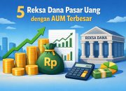 Top 5 Reksa Dana Pasar Uang dengan Nilai AUM Terbesar per Februari 2026