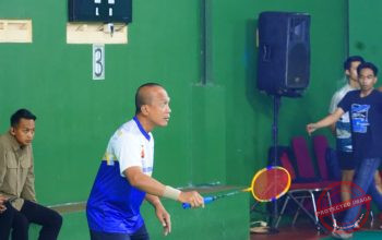 ‎Kebersamaan Tulus Kapolda Jabar dan Kajati Sebagai Mitra Strategis Lewat Farewell Badminton