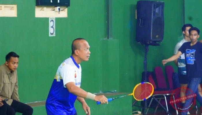 ‎Kebersamaan Tulus Kapolda Jabar dan Kajati Sebagai Mitra Strategis Lewat Farewell Badminton