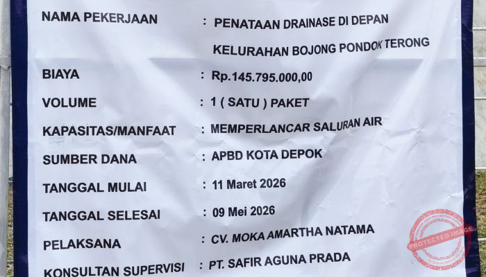 Uang APBD Rp145,7 Juta Dipertanyakan, Mandor Proyek Drainase Depok Diduga Blokir Nomor Wartawan