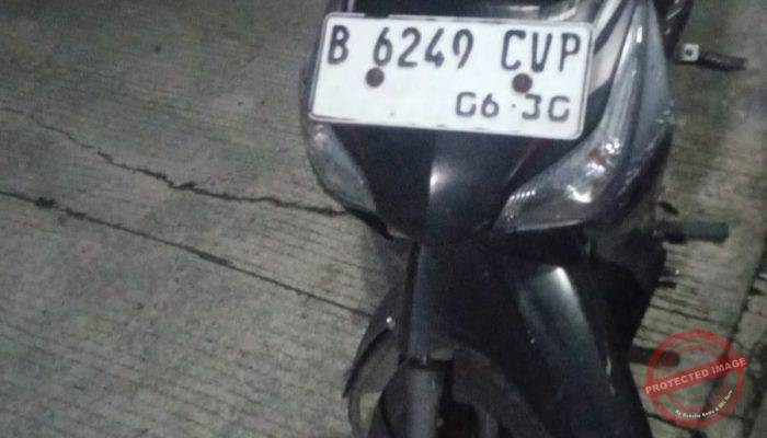 BPKB Motor Honda Supra X 125 Milik Warga Jatiuwung Tangerang Hangus Terbakar