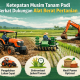 Musim Tanam Padi Lebih Tepat Berkat Dukungan Alat Berat Pertanian