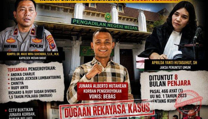 DPO Berkeliaran, Korban Diproses: Penegakan Hukum atau Dugaan Permainan Kotor di Polsek Medan Barat?