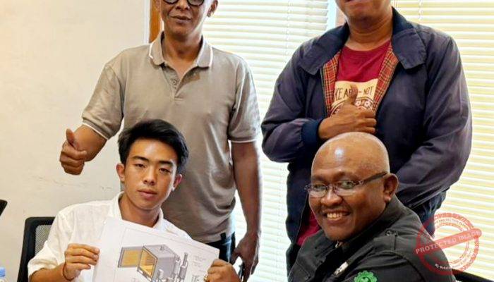 SOLUSI AKSARA PIROLISIS: Made Hiroki Resmi Mulai Perakitan Mesin Pengolah Sampah, Bali Bersiap Sambut Revolusi Penanganan Limbah