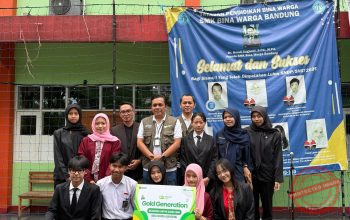 Momentum Hardiknas, Pegadaian Kanwil X Jabar Salurkan Beasiswa “Gold Generation” untuk Siswa SMK Bina Warga