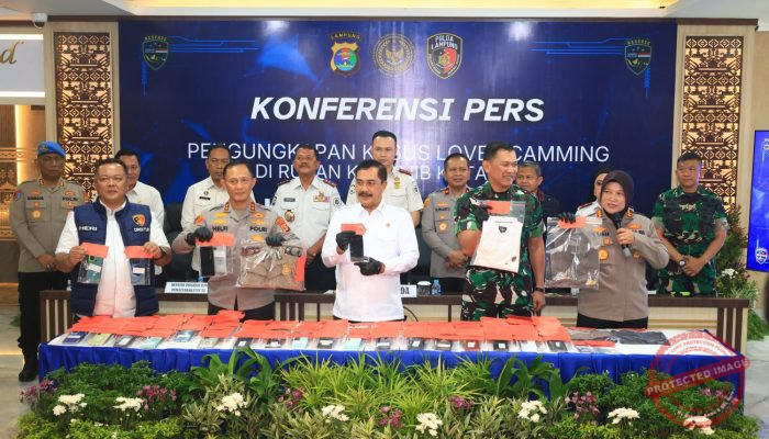 Polda Lampung Bongkar Kasus Love Scamming, Korban Rugi Rp1,4 Miliar