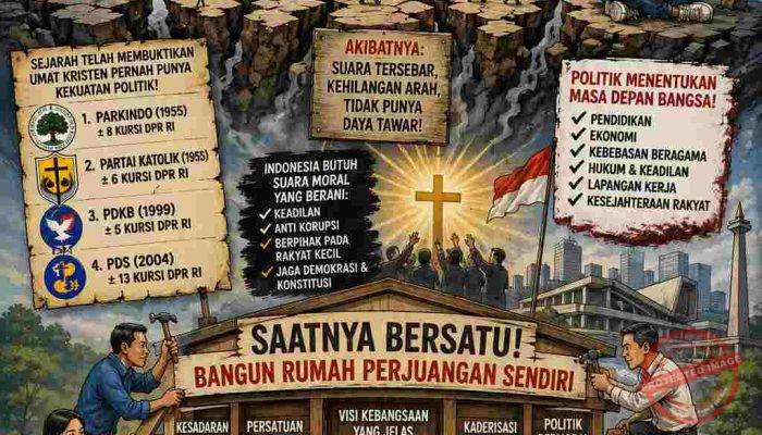 Mengapa Suara Politik Umat Kristen Terpecah dan Sulit Bersatu?