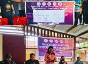 Perdakhi dan Warga Nawaripi Deklarasikan Target Bebas Malaria 2030