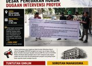 Gita Natalius Disorot Mahasiswa, GMHJM Gelar Aksi di Depan BPK RI Desak Penegakan Hukum Dugaan Intervensi Proyek