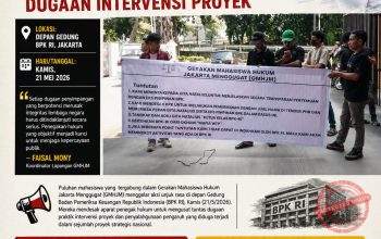 Gita Natalius Disorot Mahasiswa, GMHJM Gelar Aksi di Depan BPK RI Desak Penegakan Hukum Dugaan Intervensi Proyek