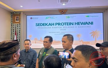 Pegadaian Kanwil X Jabar Distribusikan Ratusan Paket Protein Hewani, Wujudkan Kepedulian di Momen Idul Adha 1447 H