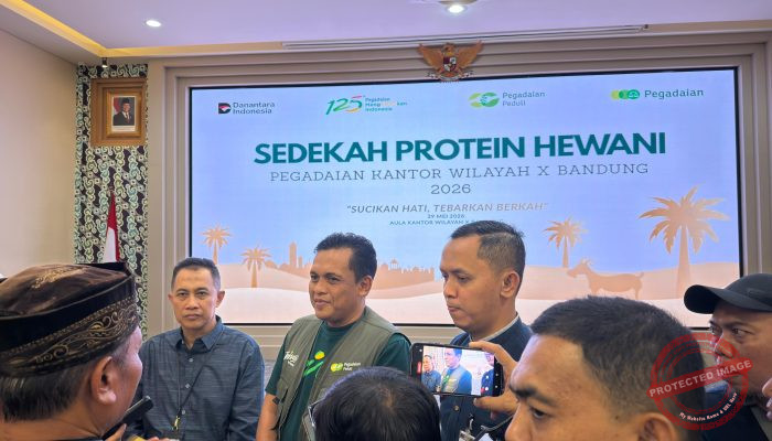 Pegadaian Kanwil X Jabar Distribusikan Ratusan Paket Protein Hewani, Wujudkan Kepedulian di Momen Idul Adha 1447 H