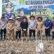 ‎Polres Pidie Salurkan Bantuan Bibit dan Pupuk, Dukung Ketahanan Pangan Bersama Petani Milenial ‎