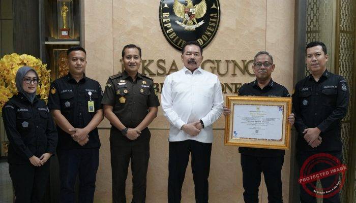 Kejaksaan RI Raih Penghargaan ANRI Berkat Tata Kelola Kearsipan Kategori Sangat Memuaskan