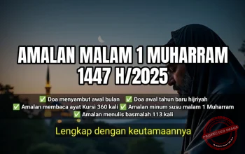 5 Amalan Utama Malam 1 Muharram 2026: Doa Awal Tahun, Tradisi Minum Susu Putih, dan 3 Amalan Lainnya