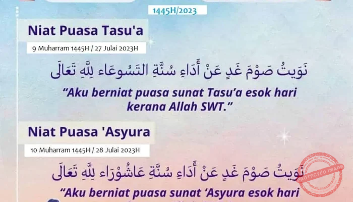 5 Fakta Menarik Puasa Tasua dan Asyura di Bulan Muharam 1448 H: Jadwal, Niat, dan Tata Cara