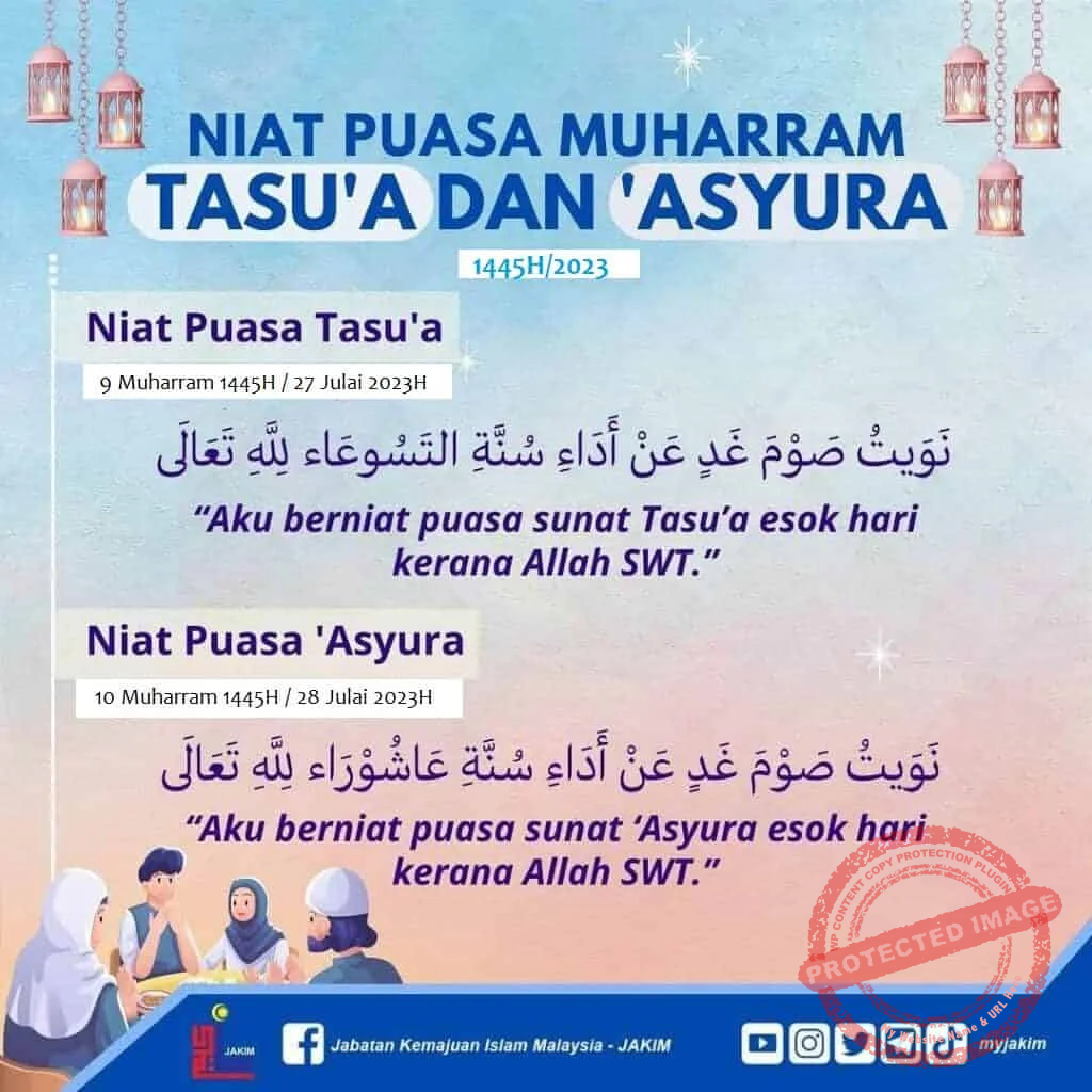 5 Fakta Menarik Puasa Tasua dan Asyura di Bulan Muharam 1448 H: Jadwal, Niat, dan Tata Cara