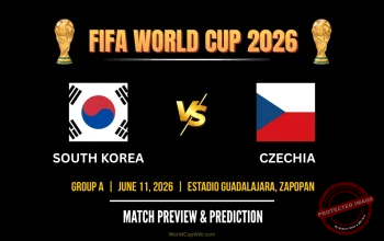 5 Hal yang Perlu Kamu Ketahui Sebelum Nonton South Korea vs Czechia di Piala Dunia 2026