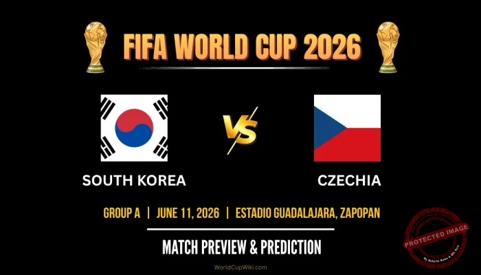 5 Hal yang Perlu Kamu Ketahui Sebelum Nonton South Korea vs Czechia di Piala Dunia 2026