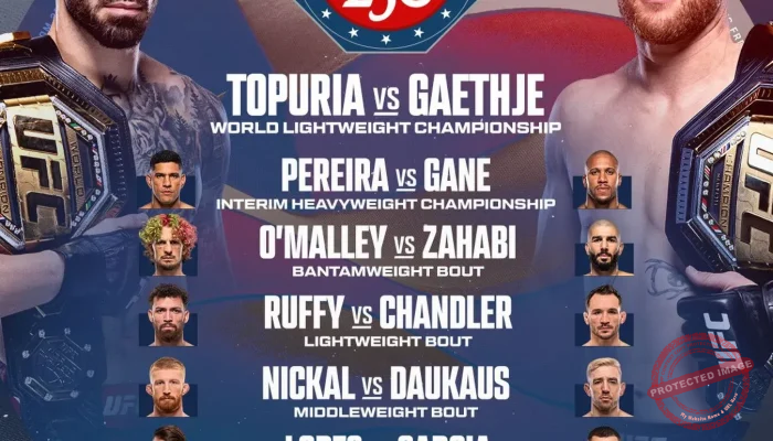 5 Hal yang Terjadi Setelah UFC Freedom 250: Aiemann Zahabi, Justin Gaethje, dan Ilia Topuria
